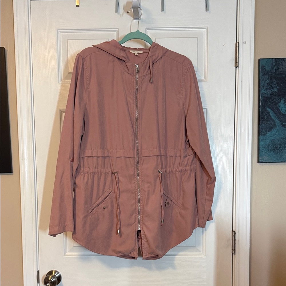 Maurices Dusty Pink Utility Jacket